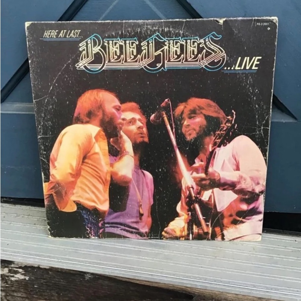 1976 Here at last…Bee Gees…Live vinyl record